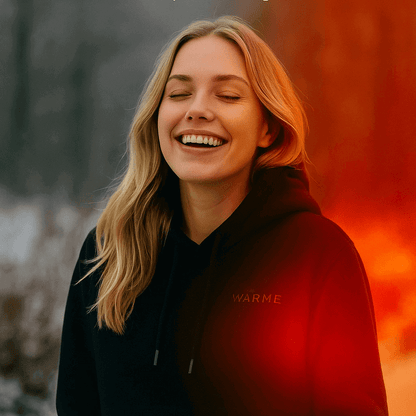 Selbstheizender Hoodie – Wärme auf Knopfdruck